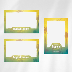 Template tropical summer