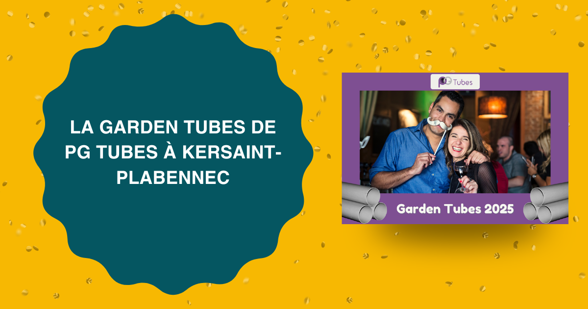 La Garden Tubes de PG Tubes : 400 invités, du soleil, du barbecue… et un photobooth dans la Breizh Cabine !
