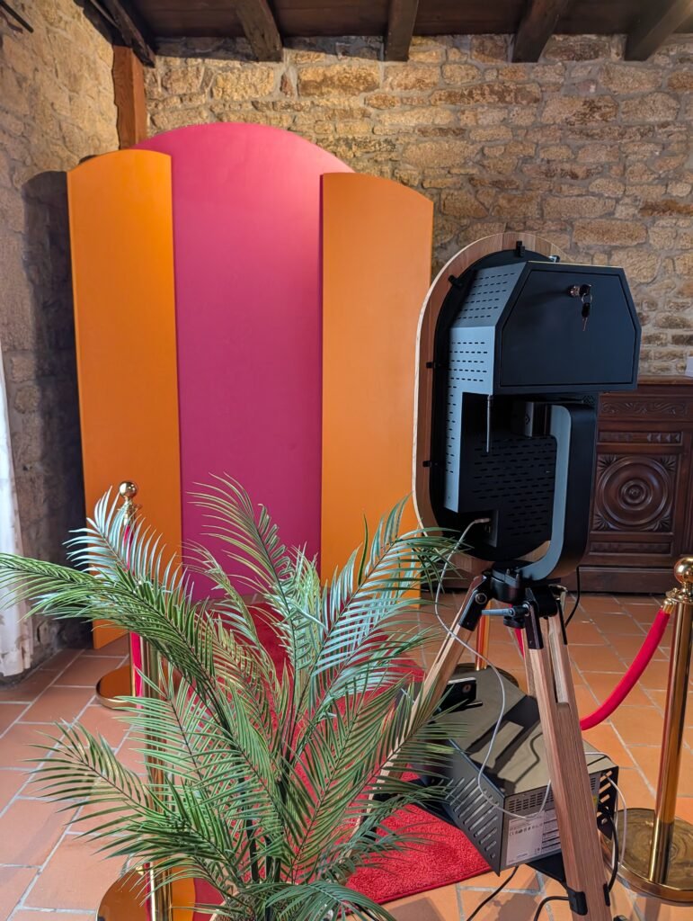 Le photobooth miroir Mirrozh au Manoir Enez Rouz