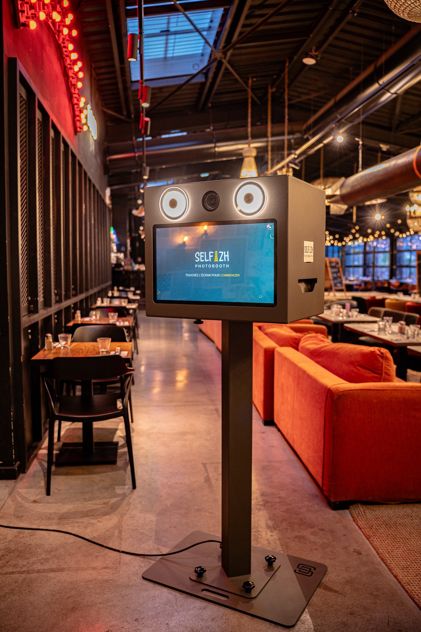 Le photobooth Selfizh au bar Le What à Brest