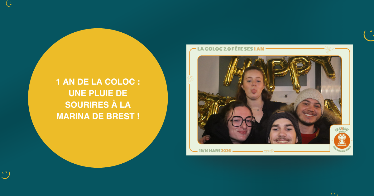 1 an de La Coloc : une pluie de sourires à la Marina de Brest !