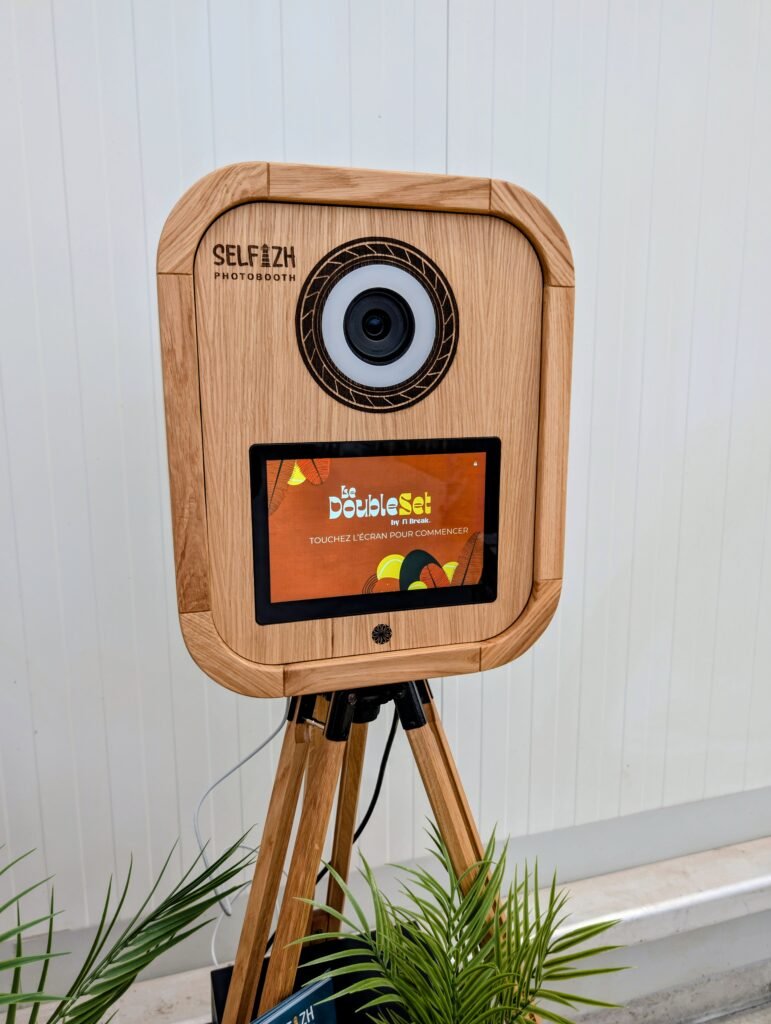 Le photobooth au Double Set