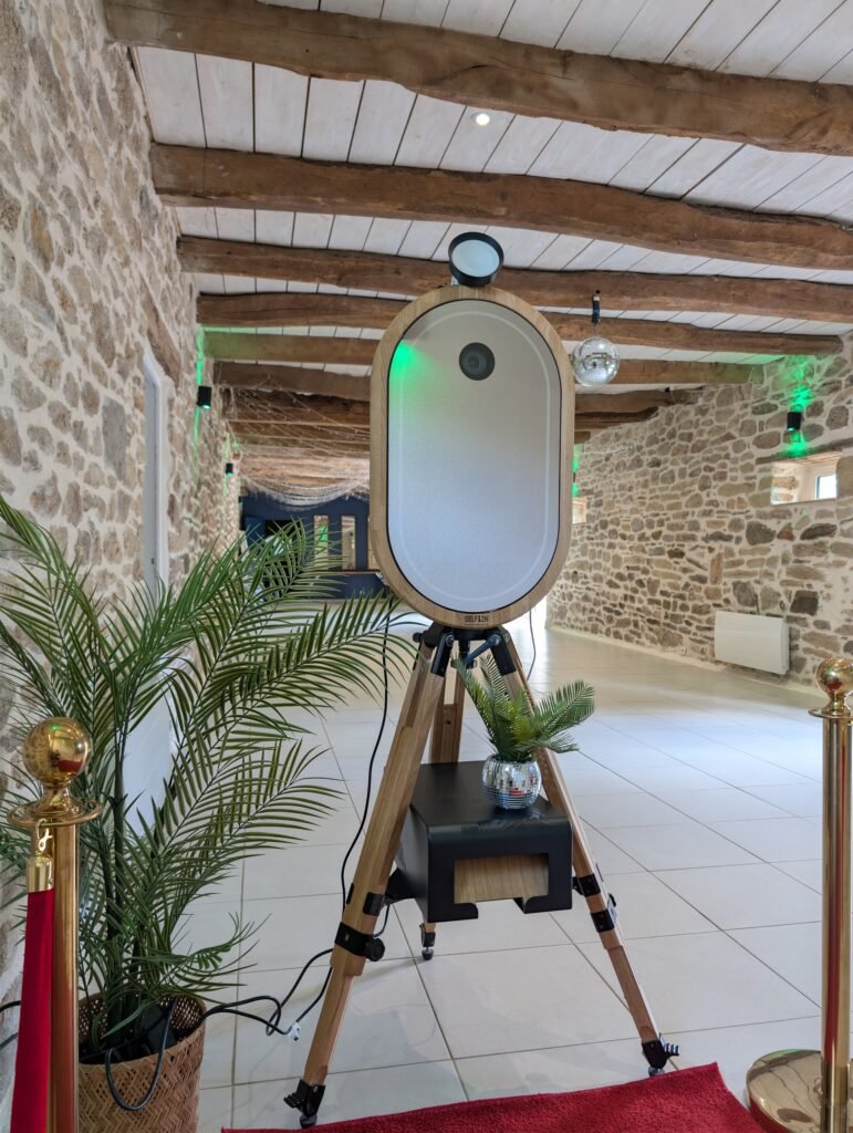 Le photobooth miroir au domaine de Kerlys à Briec