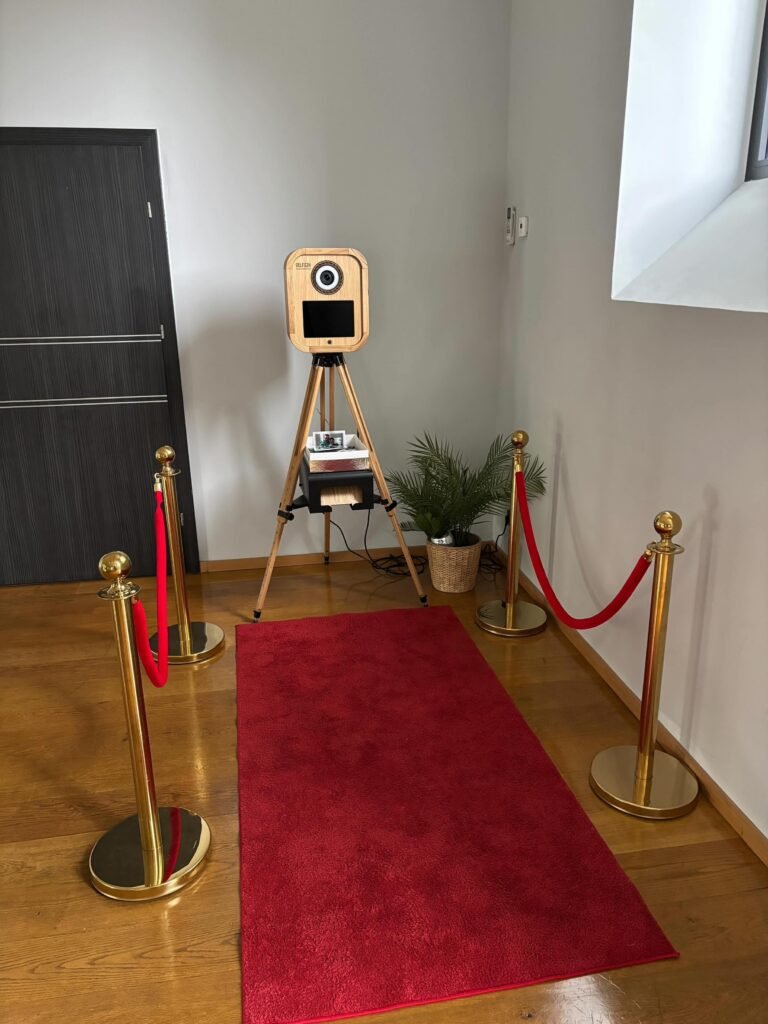 Le photobooth vintage au Château de Lannouan à Landévant