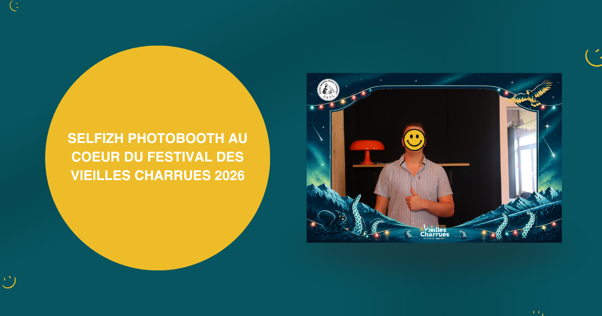 Selfizh Photobooth au festival des Vieilles Charrues 2026