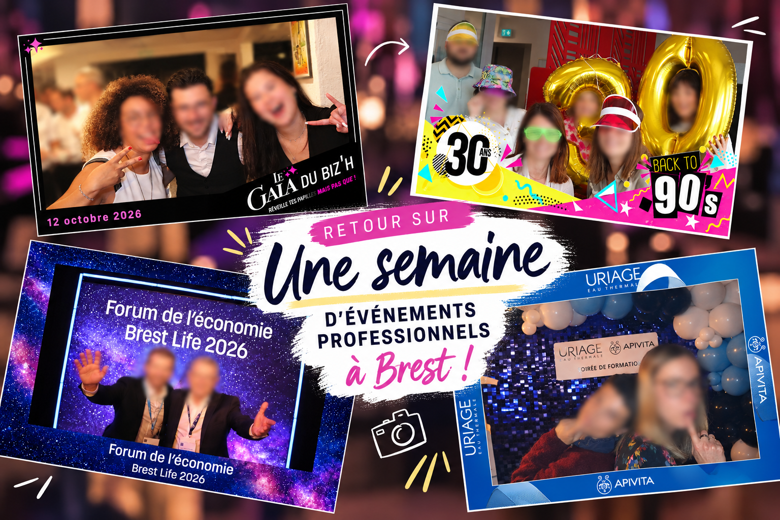 Retour sur 4 événements professionnels en une semaine