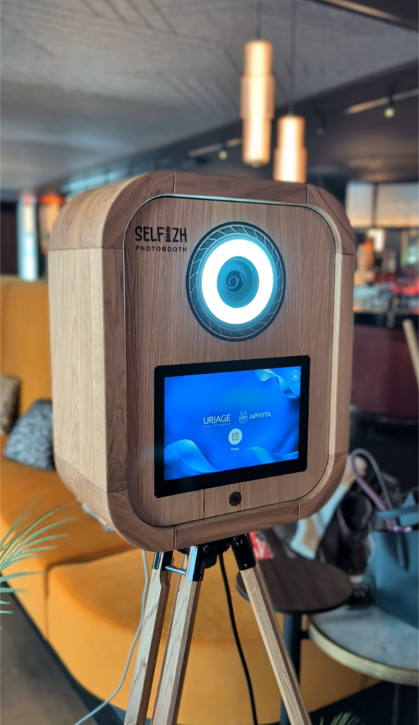 Le photobooth Retrozh à l'hôtel Le Conti Brest